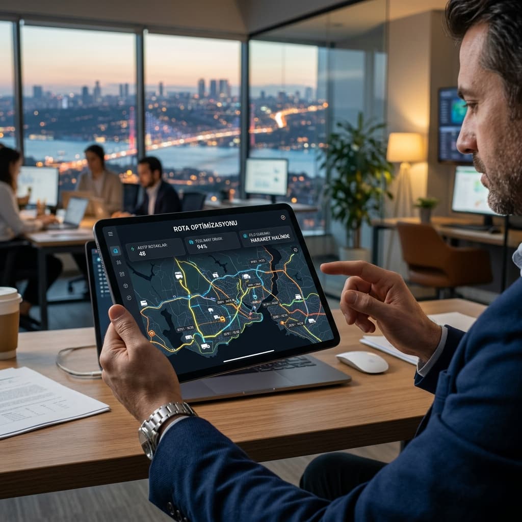 Gerçek Zamanlı Rota Optimizasyonu Nasıl Çalışır?